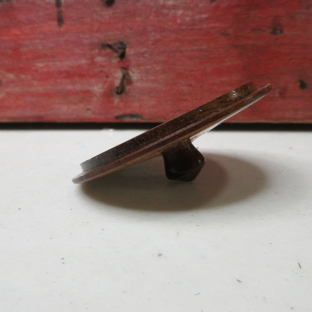 Mark J. Ostrom Handcrafted Modernist Wood Trinket Box with Lid Lindstrom MN